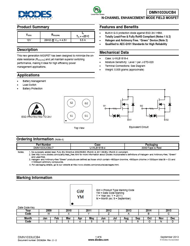 DMN1033UCB4