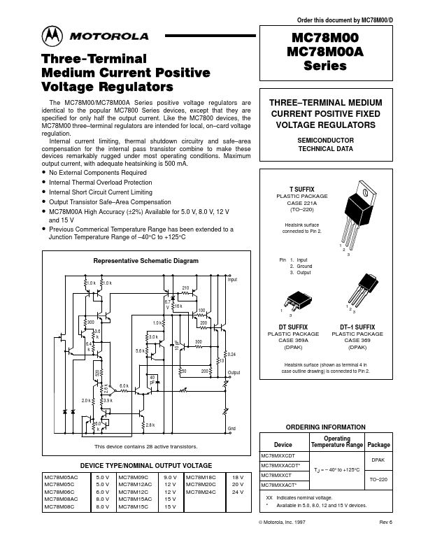 MC78M12AC Motorola