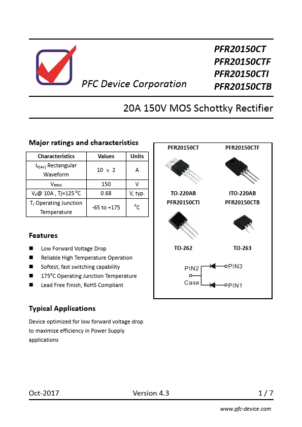 PFR20150CT