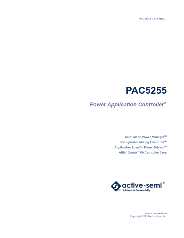 PAC5255 Active-Semi