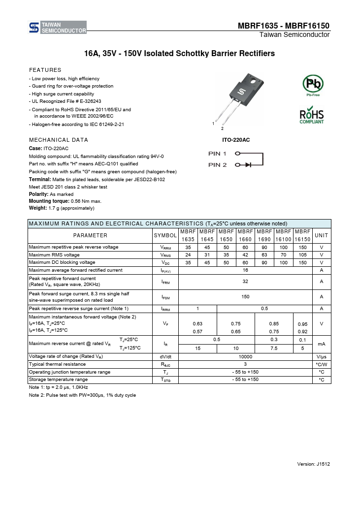 MBRF16100