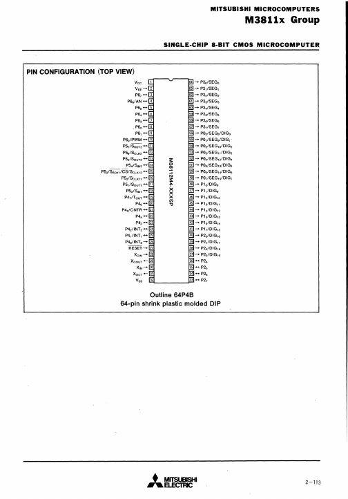 M3811x