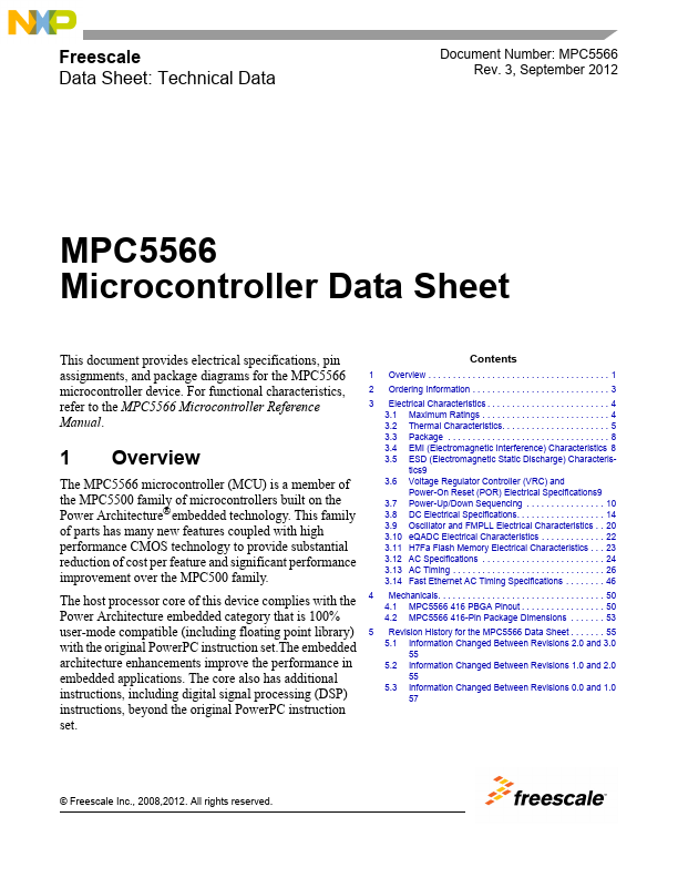 <?=MPC5566?> डेटा पत्रक पीडीएफ