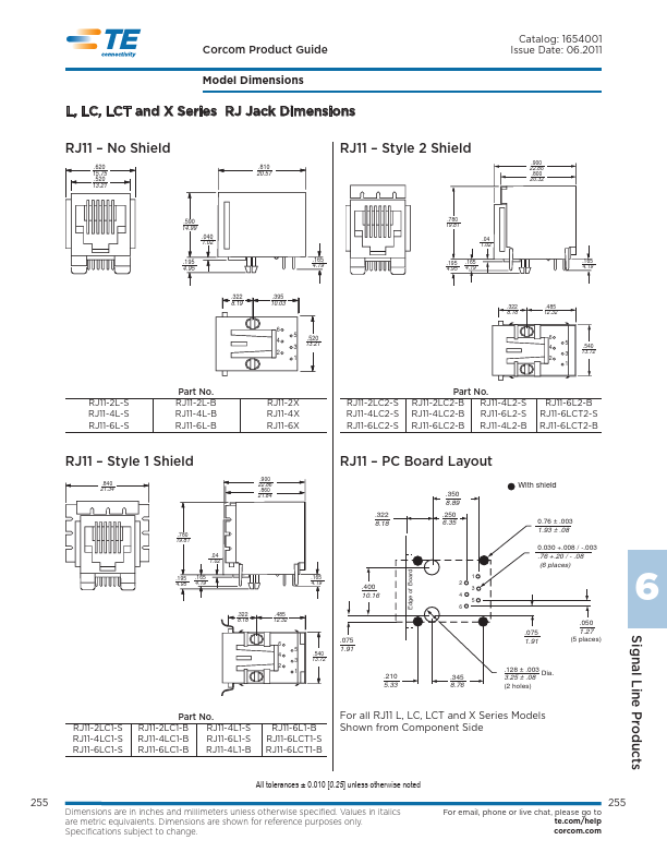 RJ11-2LC2-B