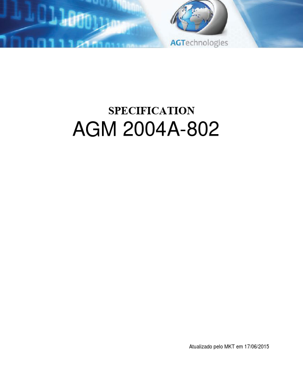 <?=AGM2004A-802?> डेटा पत्रक पीडीएफ