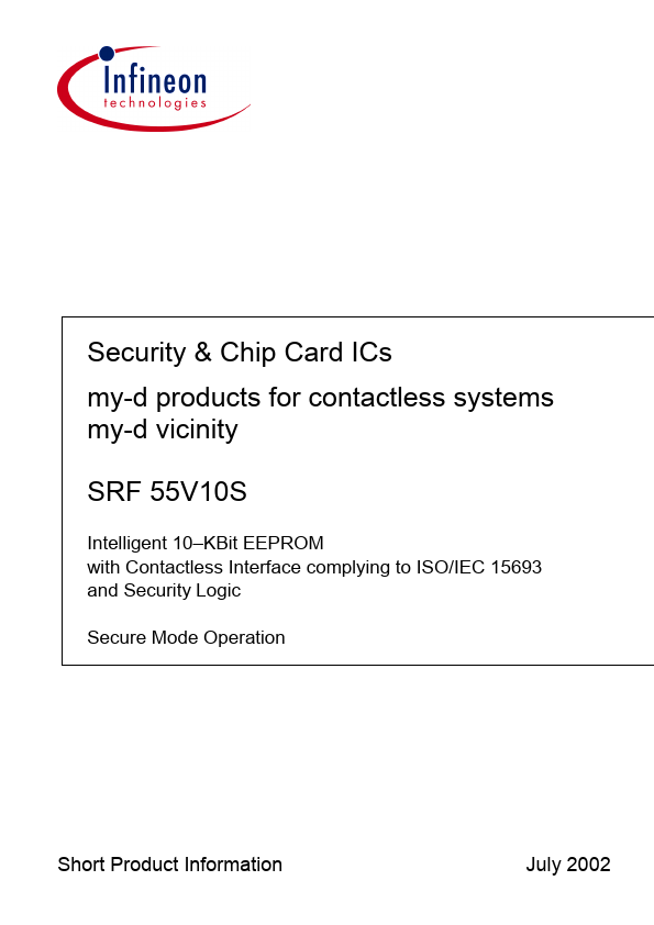 SRF55V10SY2.0 Infineon Technologies AG