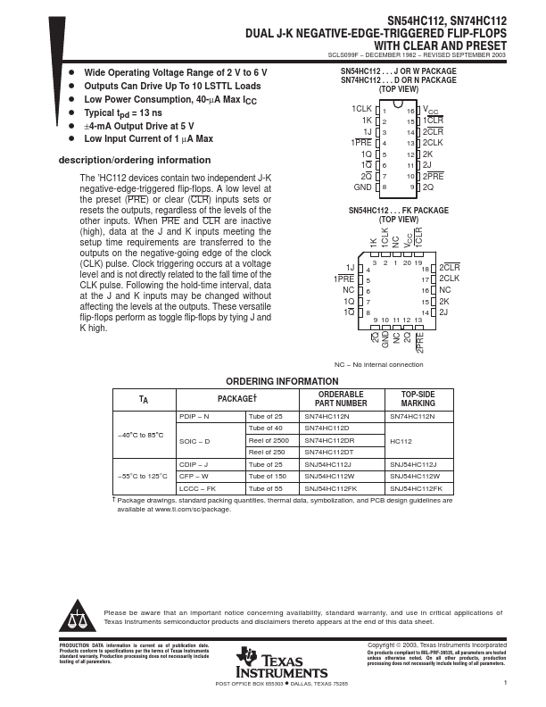 <?=SNJ54HC112J?> डेटा पत्रक पीडीएफ