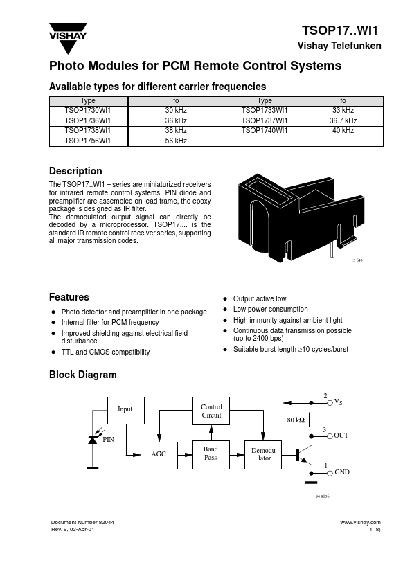 TSOP1737WI1