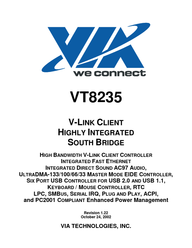 VT8235 VIA