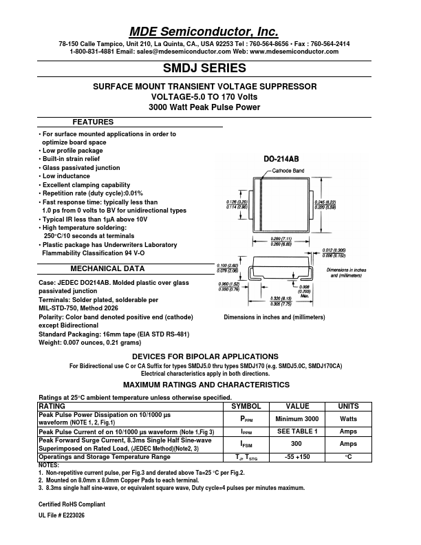 SMDJ28CA