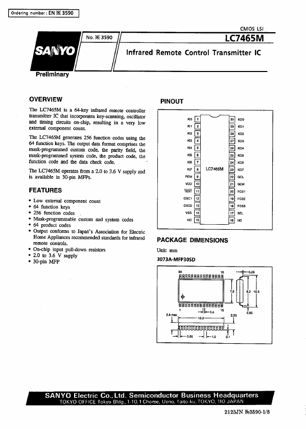 LC7465M