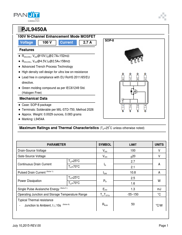 PJL9450A