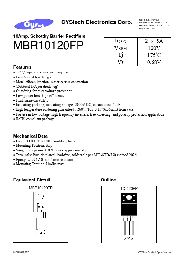 MBR10120FP