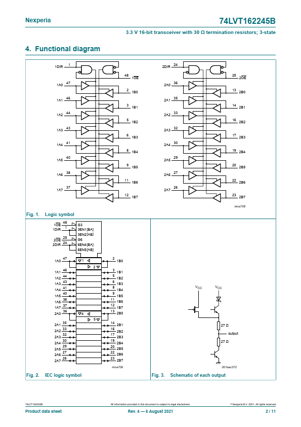 74LVT162245B