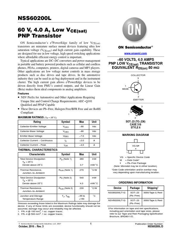 <?=NSS60200L?> डेटा पत्रक पीडीएफ