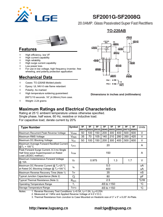 SF2004G Luguang Electronic Technology