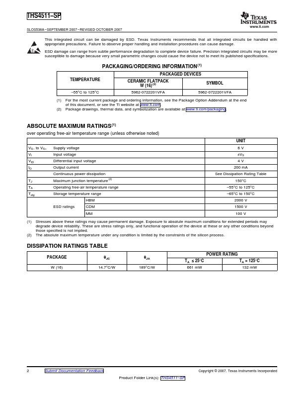 THS4511-SP