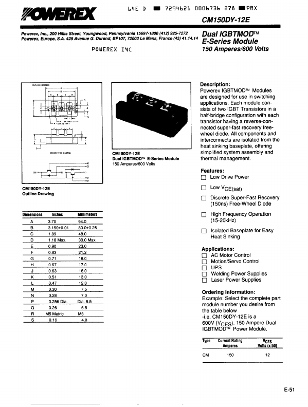 CM150DY-12E