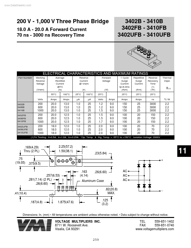 3402UFB VMI