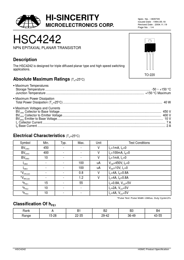 HSC4242