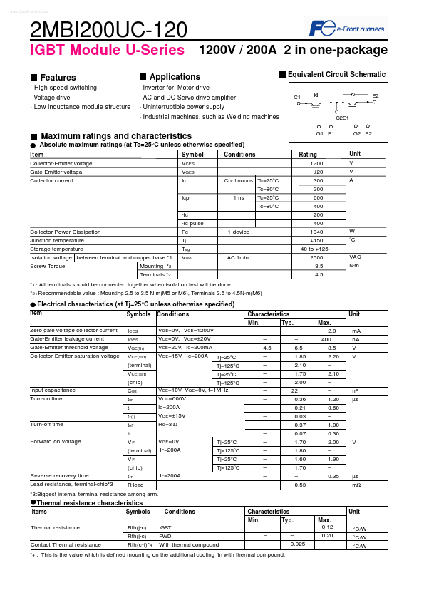 <?=2MBI200UC-120?> डेटा पत्रक पीडीएफ