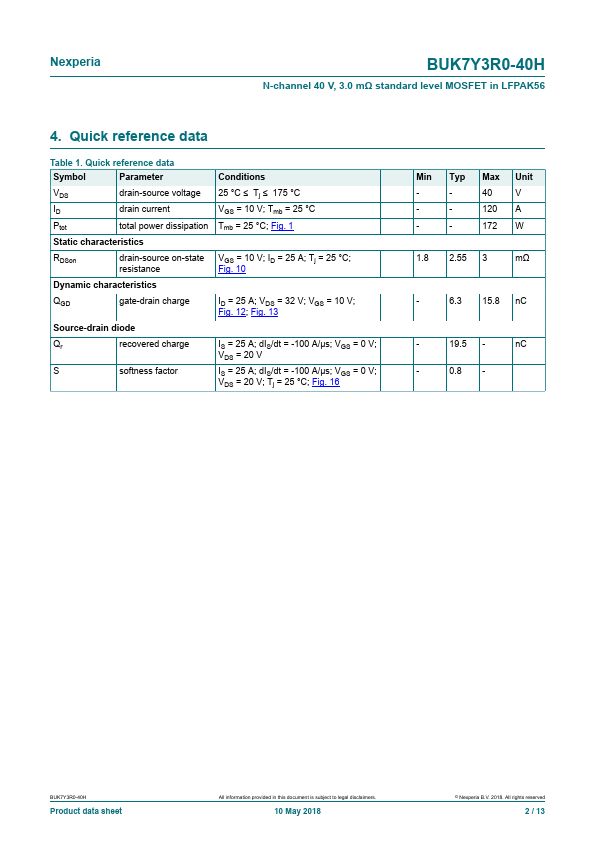 BUK7Y3R0-40H