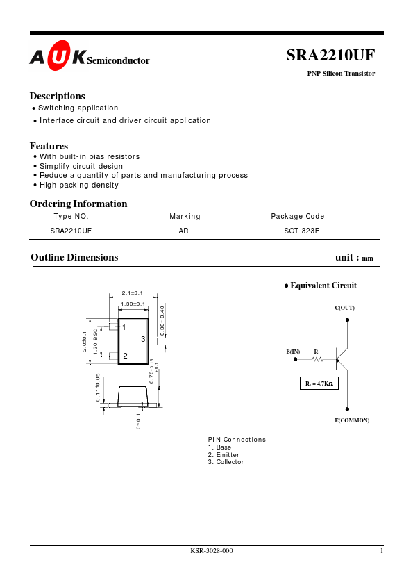 SRA2210UF AUK