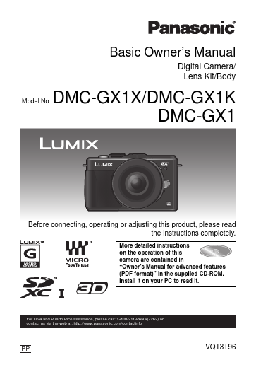 DMC-GX1X Panasonic
