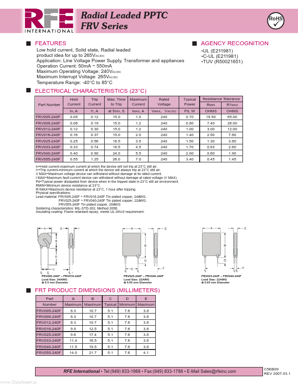 FRV008-240F