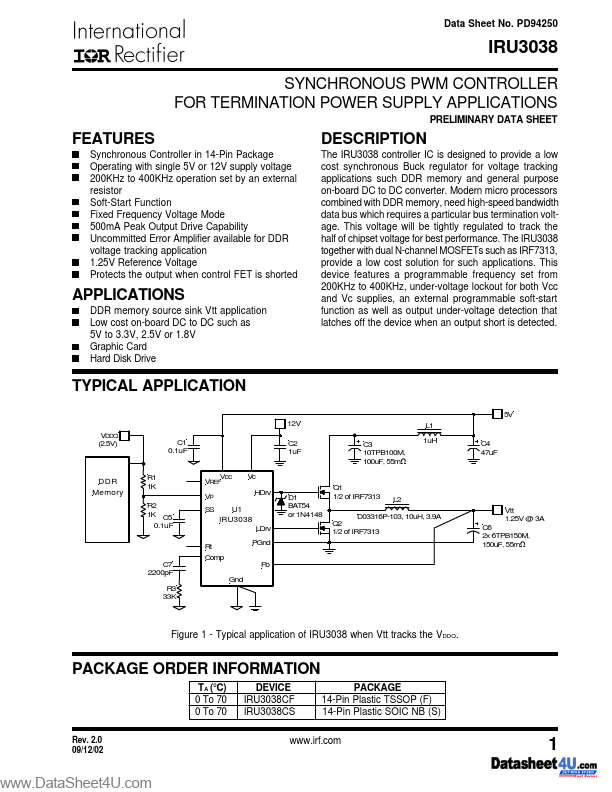 IRU3038 International Rectifier