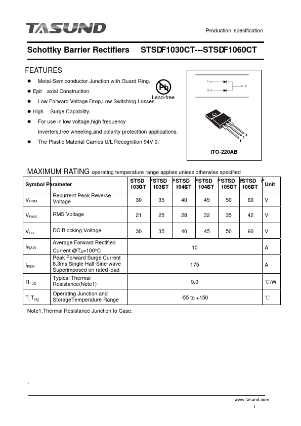 STSDF1050CT