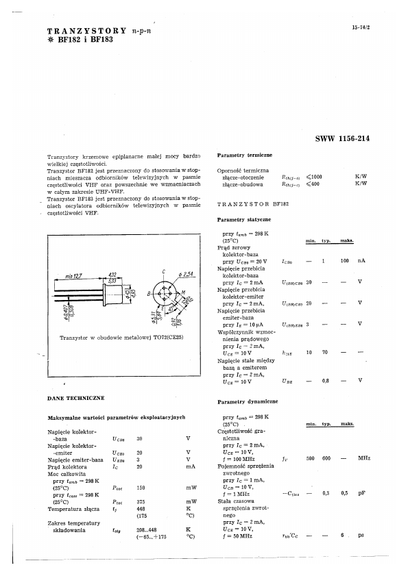 BF182 ETC