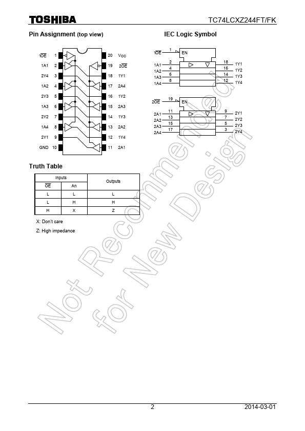 TC74LCXZ244FK