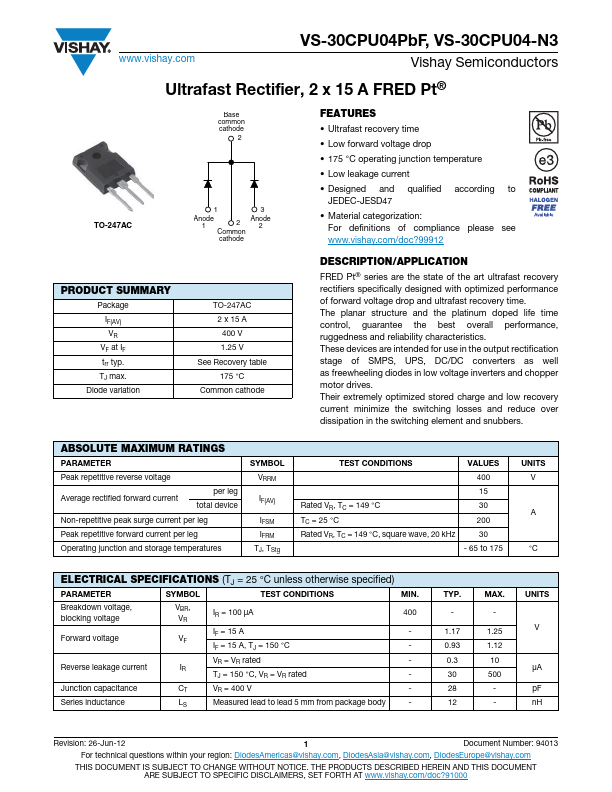 <?=VS-30CPU04-N3?> डेटा पत्रक पीडीएफ