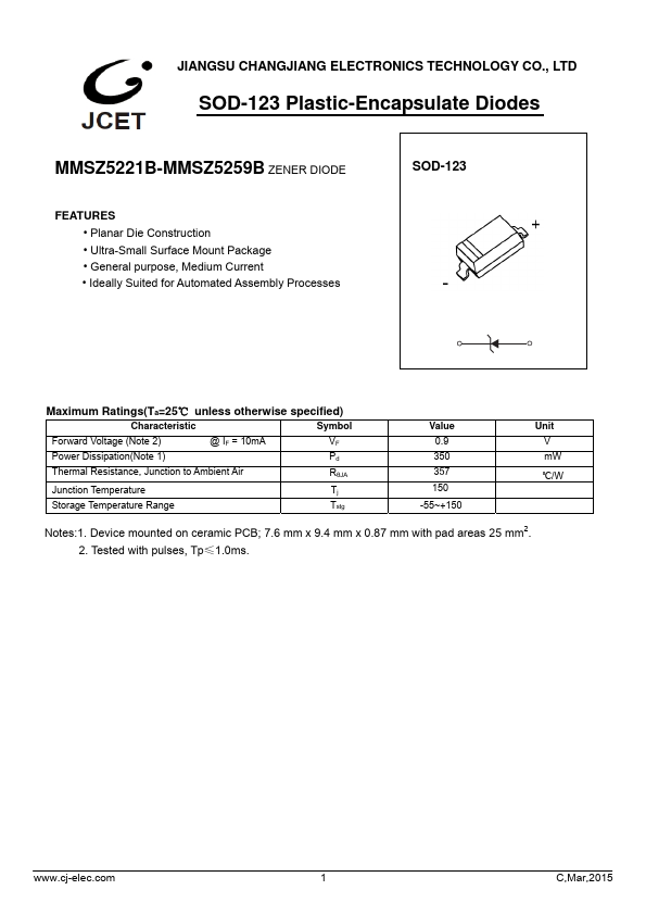 MMSZ5248B JCET