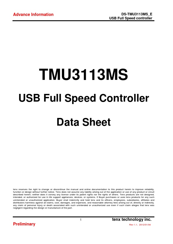 TMU3113MS