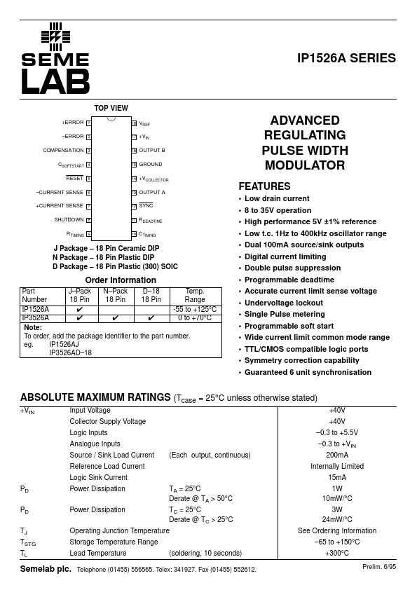 IP1526A Seme LAB