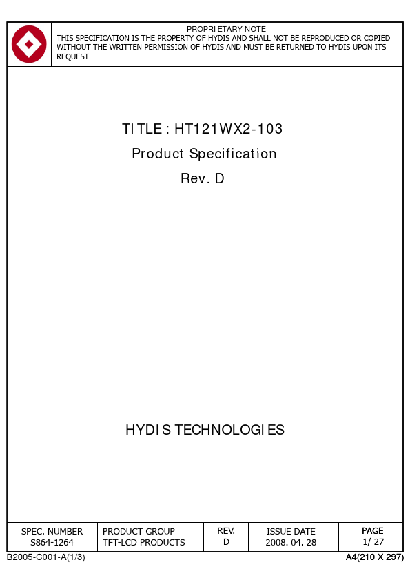 HT121WX2-103