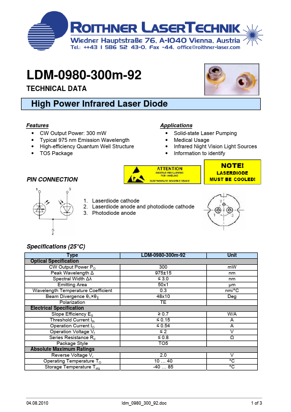 LDM-0980-300m-92