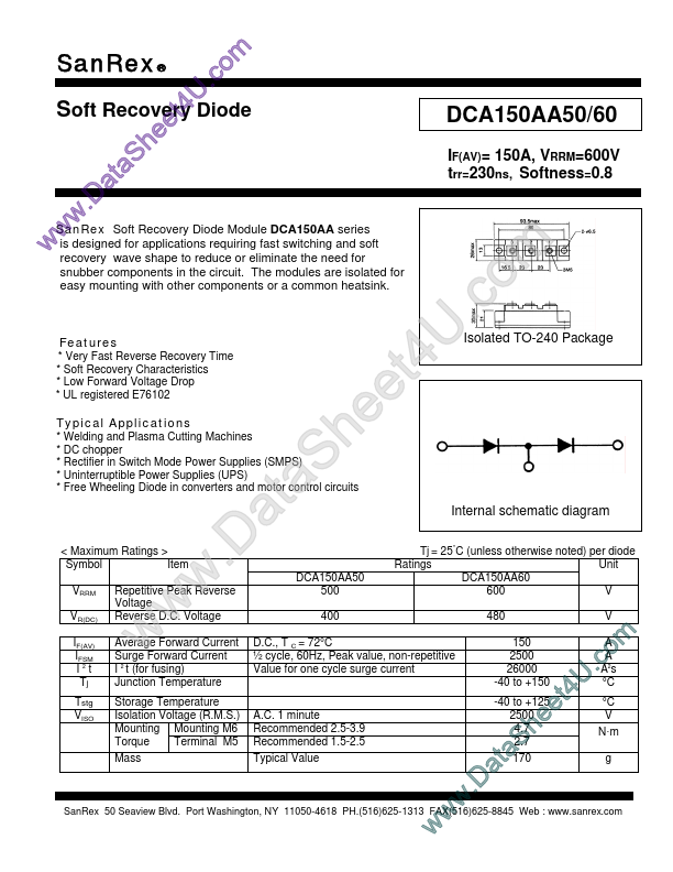 <?=DCA150AA50?> डेटा पत्रक पीडीएफ