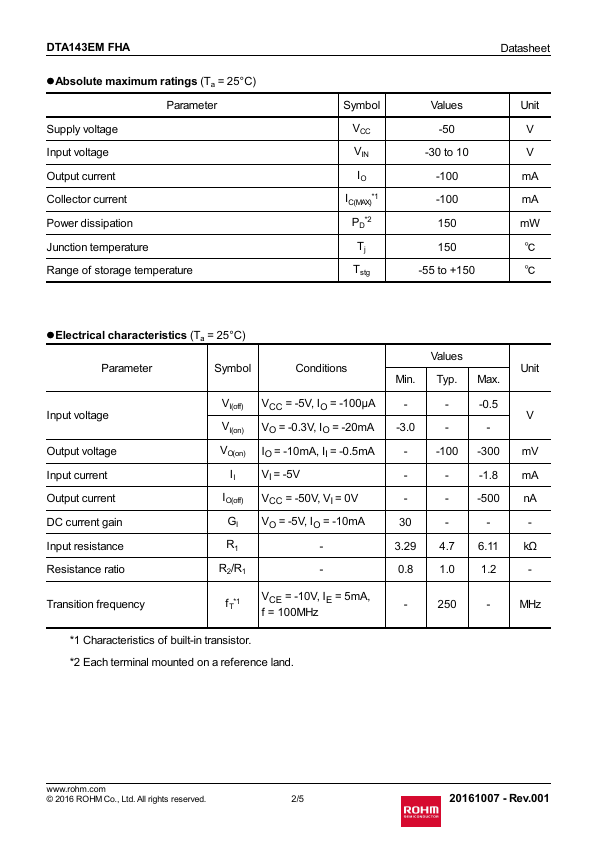 DTA143EMFHA