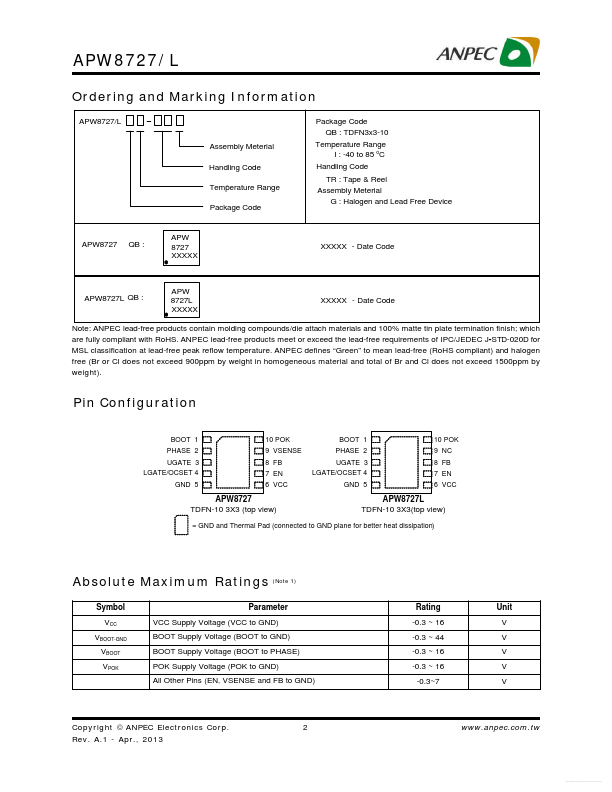 APW8727L