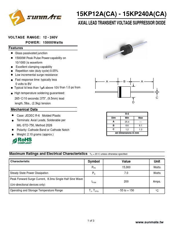 15KP70A SunMate