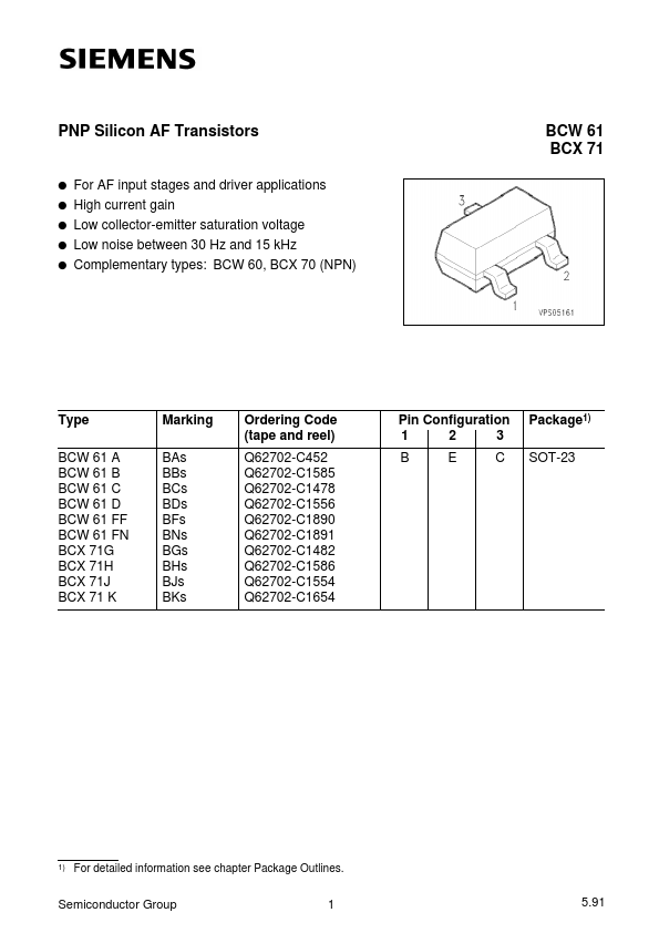 Q62702-C1554 Siemens Semiconductor Group