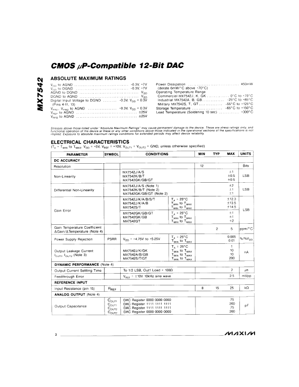 MX7542