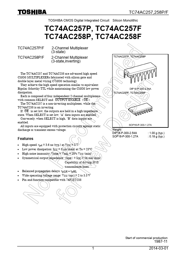 TC74AC257FN