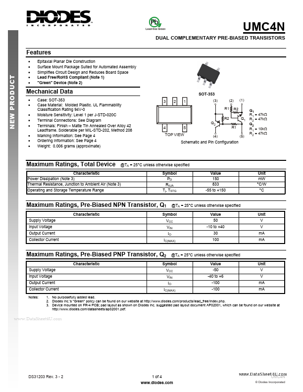 UMC4N Diodes