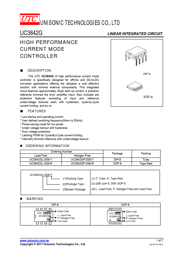 UC3842G