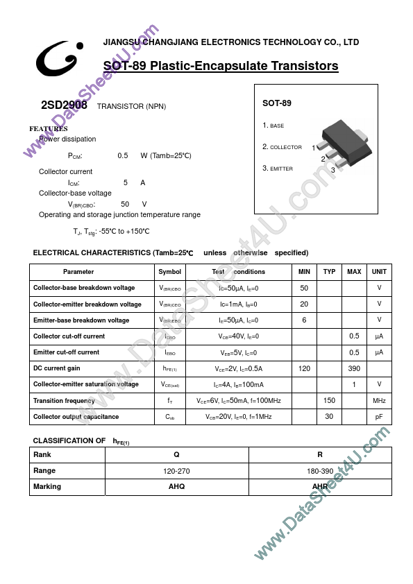 <?=2SD2908?> डेटा पत्रक पीडीएफ