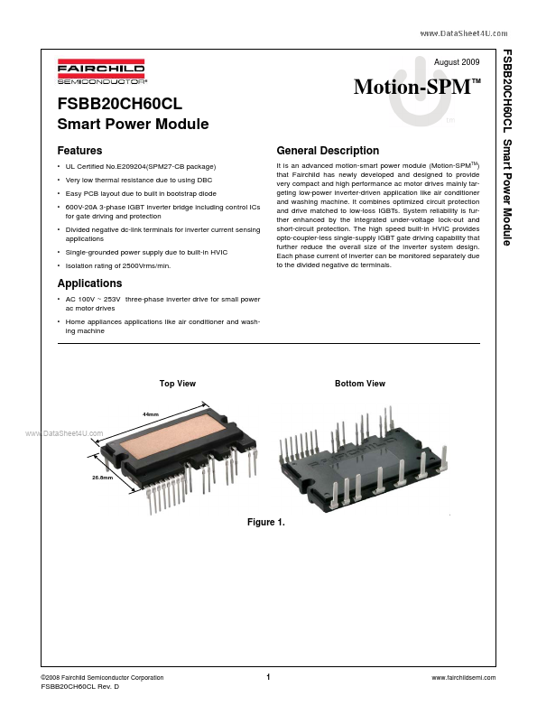 FSBB20CH60CL Fairchild Semiconductor